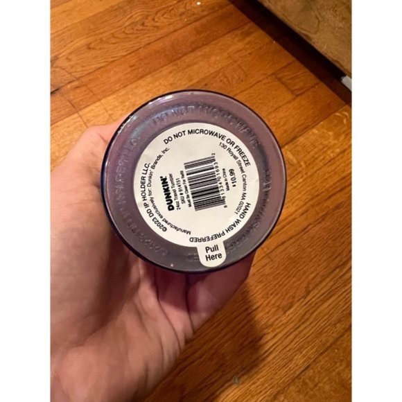 24oz Blue Dunkin Tumbler - Picture 5 of 7